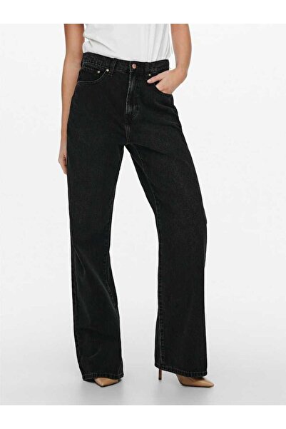 ONLY Weit Geschnitten Jeans Onlhope Hohe Taille Weiter Beinschnitt Jeans