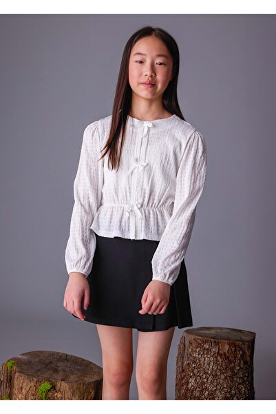 MAYORAL Girl's Sweater White