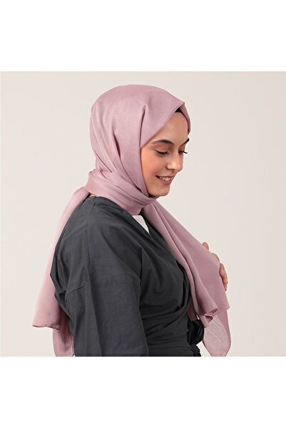 ipekistanbul Şal din şifon Janjanlı - Liliac deschis