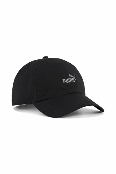 Puma Unisex Black Ess Elevated Bb Cap Hat & Cap 02598301-Black