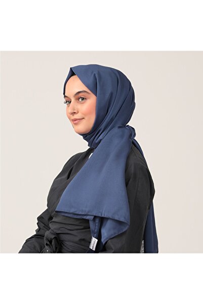 ipekistanbul Şal din şifon Janjanlı - Albastru închis deschis