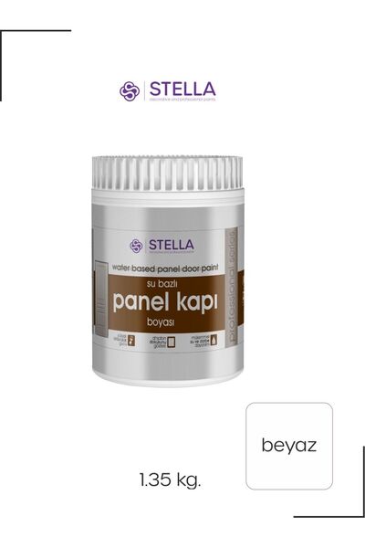Stella Su bazlı kokusuz amerikan panel kapı boyası özel formüle edilmiş