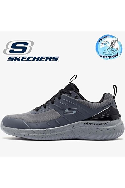 SKECHERS Bounder 2.0 Lonized 232677 Waterproof Erkek Spor Ayakkabı FÜME