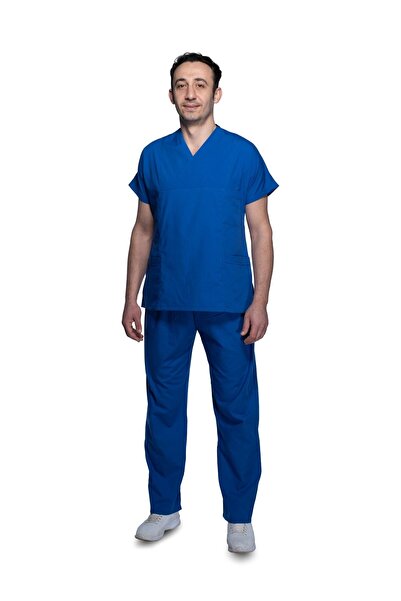 Sarıçiyil Üniforma Uniforma medicinske sestre (MEKANA LIKRA S Kobalt plava PL...