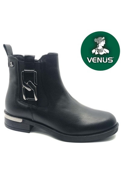 Venüs حذاء نسائي من الجلد الطبيعي من Apricus بنعل مسطح غير قابل للانزلاق بالل...