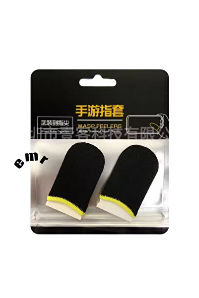 emrebilisim Parmak Eldiveni Oyun Parmaklığı Ter Önleyici Iletken Yapı 1çift 2...