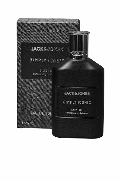 Jack & Jones Erkek Siyah Jacsimply Iconic Fragrance 75 Ml Noos Parfüm 12163323-Black