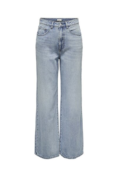 ONLY Kadin Mavi Onlhope Ex Hw Wide Dnm Dnm Sij Box Jean 15264080-Lightblue
