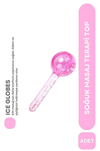 Canderel Ice Globes Buz Küresi Soğuk Masaj Terapi Topu Leke Önleyici Cilt Pür...