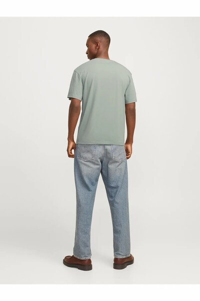 Jack & Jones Ανδρικό πράσινο μπλουζάκι Jjcorp Graphic Tee Ss με λαιμόκοψη σε σχήμα O 12268415-Iceberggr