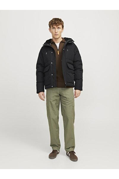 Jack & Jones Jjcarl Black Men's Puffer Jacket - 12256901