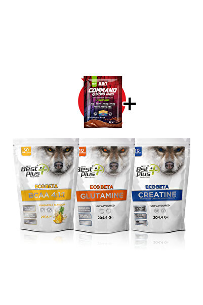 BPN Best Plus Nutrition مجموعة مزيج تكتيكية صديقة للبيئة - BCAA، جلوتامين وكريتين