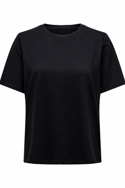 ONLY Γυναικείο μπλουζάκι Onlonly S/s Tee Jrs Noos 15270390-Μαύρο