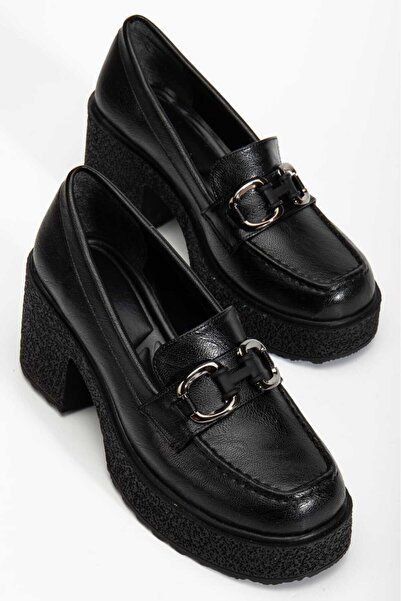 CHICELLA Elis Жіночі чорні лофери