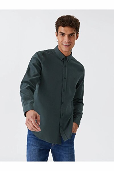 Loft Cămașă pentru bărbați kaki Lf 2030872 alb M Shg LF2030872-Kaki