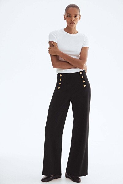 H&M Button-front trousers