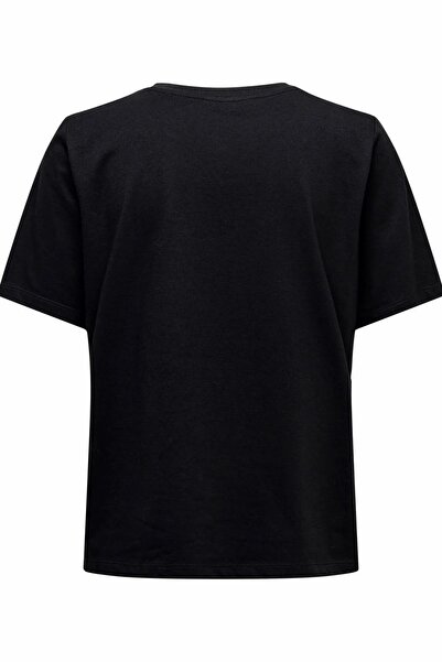 ONLY Γυναικείο μπλουζάκι Onlonly S/s Tee Jrs Noos 15270390-Μαύρο