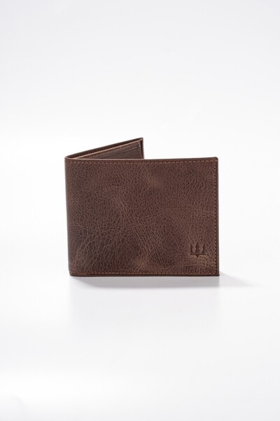 Getto Deri Orka Hakiki Deri Kişiye Özel İsim Baskılı Cüzdan