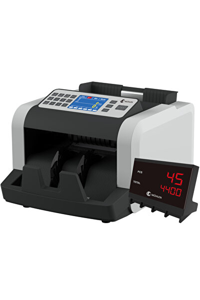 Mühlen Raptor A17 TL / € Ekonomik Karışık Para Sayma Makinesi Sesli Olarak Konuşur