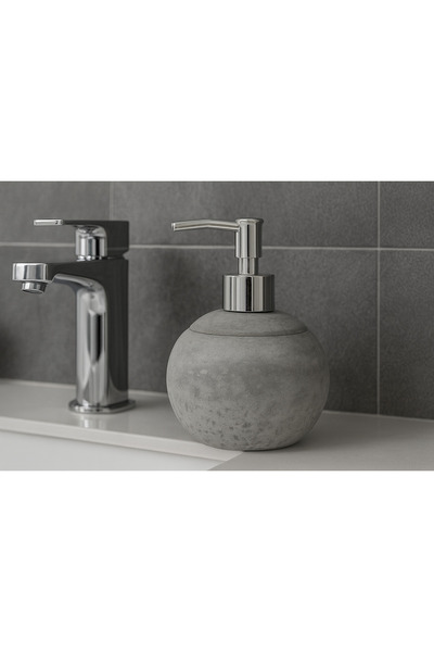 KARRA موزع الصابون السائل ذو اللون الخرساني