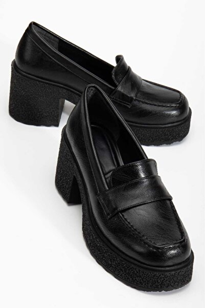 CHİCELLA Γυναικεία Loafer παπούτσια Lureva Black