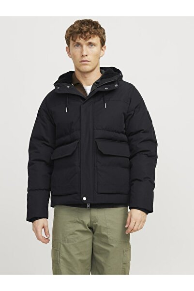 Jack & Jones Jjcarl Black Men's Puffer Jacket - 12256901