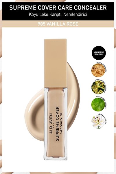Alix Avien Kalıcı,Nemlendirici,Hücre Onarıcı Leke Karşıtı Kapatıcı - Supreme Cover Concealer 905 Vanilla Rose