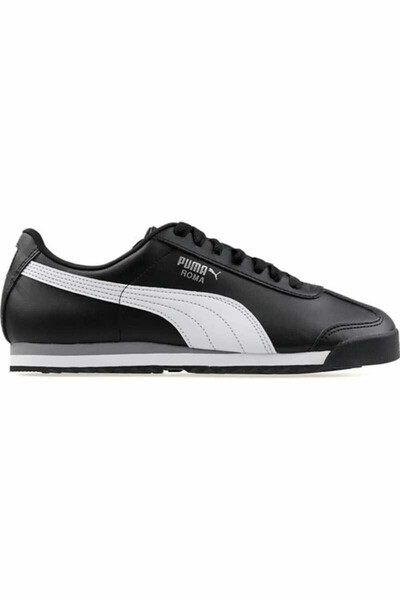 Puma Erkek Siyah Roma Basic-black-white-puma Silver Spor & Günlük Ayakkabı 35...