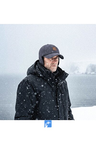 Kardelen Butik Denizli 70% Acrylic, 30% Cotton, Soft Fleece Lined, Ear Flap, Waterproof Hat (Quilted)