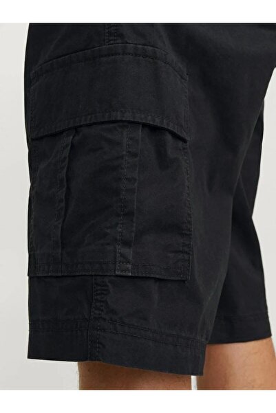 Jack & Jones Erkek Siyah Jpstcole Jjcampaign Short Şort 12253222-Black