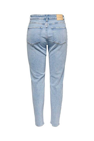 ONLY Kadin Mavi Onlemily Stretch Hw St Ak Dnm Cro789noos Jean 15248715-Світло-синій
