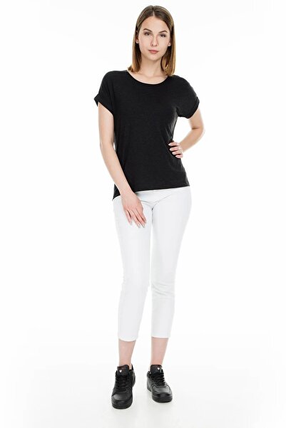 ONLY Γυναικείο μπλουζάκι Onlmoster S/s O-neck Top Noos Jrs 15106662-Μαύρο