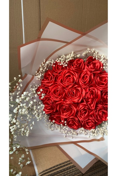 Pretty Non-Fading Rose Bouquet 19 Promise Engagement Gift