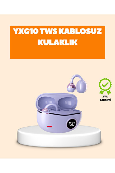 UCUZTEKNO YXG10 Klipsli Açık Kulaklık – Spor İçin Uygun, APTX Ses, Ergonomik ...