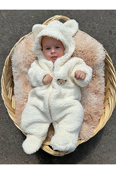 Bebesev Welsoft Plush Unisex Zippered Lined Winter Baby Sleeping Bag Baby Rompers Children's Rompers