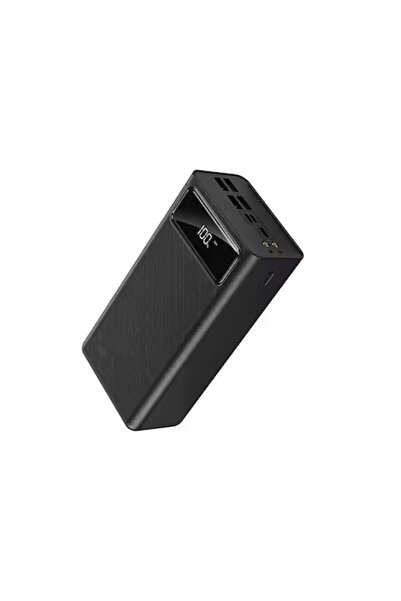 OEM Baterie externă 50000mAh Fast Charge cu 4 x USB, 2x USB-C, Micro USB, Negru