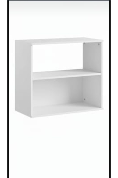 YURKUR MOBİLYA Beyaz lavabo dolabı altı çok amaçlı dolap