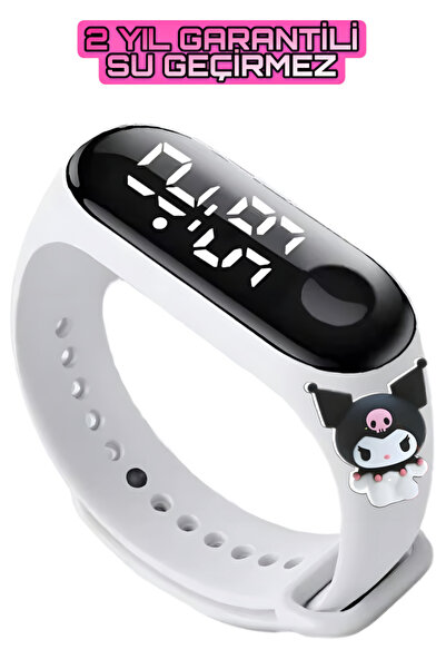 Onkatech Dijital Dokunmatik Led Ekran Su Geçirmez Figürlü Çocuk Kol Saati Bileklik 2023