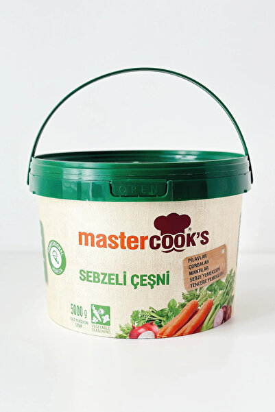 MASTER COOKS Master Cook's Sebzeli Çeşni 5000 G