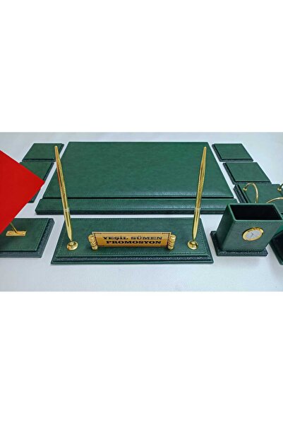 Yeşilsümen ~BODRUM~YEŞİL 3 KATMANLI KİŞİYE ÖZEL İSİMLİKLİ LÜX TASARIM SÜMEN VE MAKAM TAKIMI