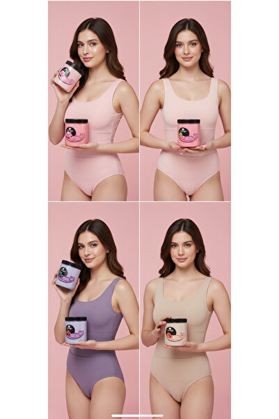 Smoothly Pink Vücut Peelingi Batık & Çilek Bacak Onarıcı 4 X 800g + 4lü Karınca Yumurtası Yağ