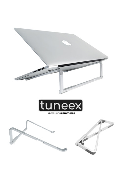 tuneex Verimly Ultra Hafif Katlanır Tüm Modellerle Uyumlu Laptop Standı Macbo...