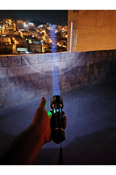 farissu RT-453 50W 1000 Lumen 4800 mAh 1-1,5 km Menzilli Sarjli El Feneri