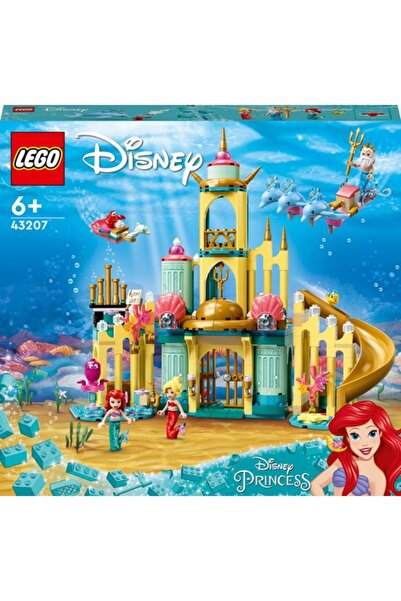 LEGO ® | Disney Princess™ Ariel’in Su Altı Sarayı 43207 - Yaratıcı Oyuncak Yapım Seti (498 Parça)