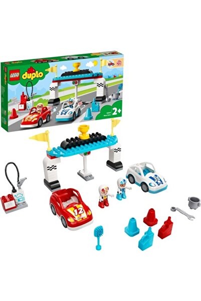 LEGO DUPLO® Town Race Cars 10947 - مجموعة بناء لعبة سيارة سباق رائعة (44 قطعة)