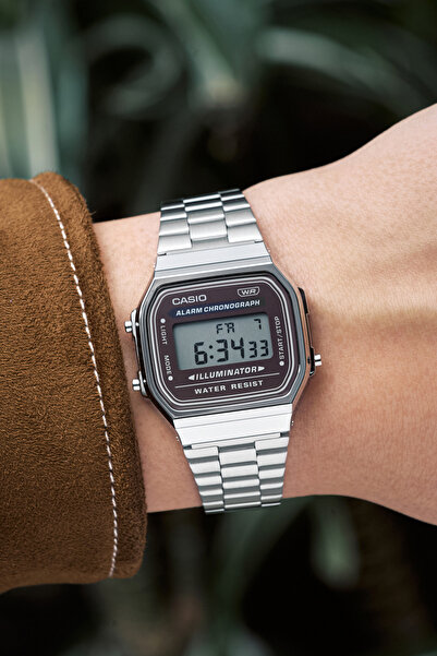 Casio A168WA-5AYDF RETRO KADIN KOL SAATİ