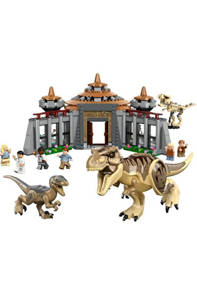 LEGO Jurassic World 76961 Visitor Centre: T.rex and Raptor Attack