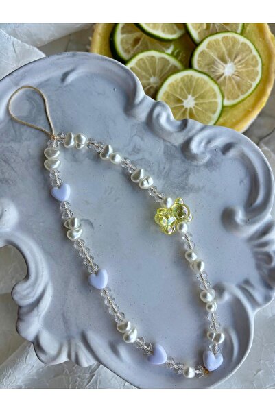 PEONY peonyofficiall Yellow Bear Figured and Transparent Crystal Phone Charm ...