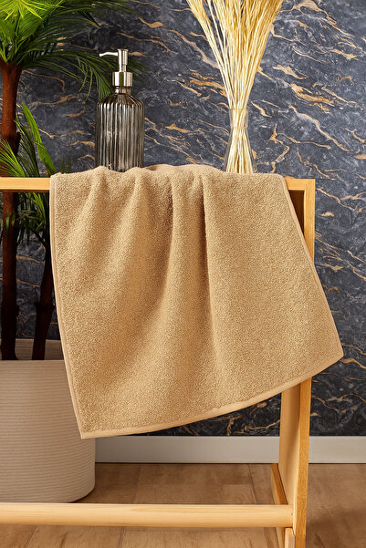 Elaganya Beige-Cream Sports Fitness Towel Stain-Resistant Hairdresser Barber Towel 50X90 cm