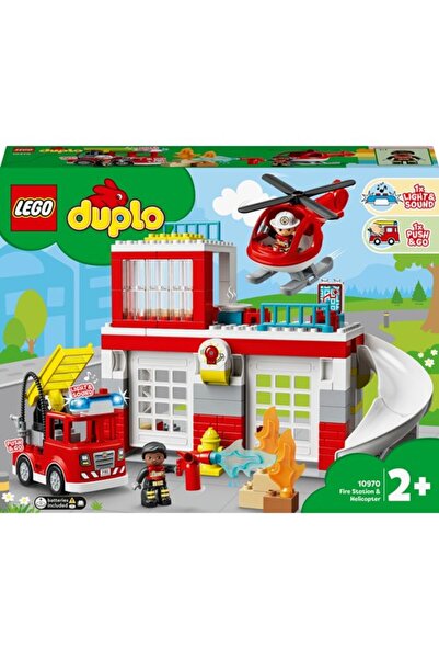 LEGO Duplo 10970 Fire Station and Helicopter